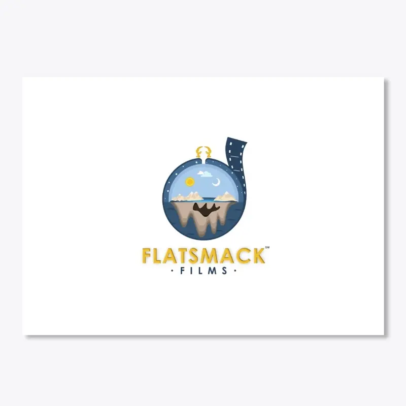 FLATSMACK FILMS Sticker